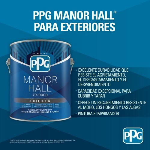 PPG Manor Hall<sup>®</sup> para exteriores