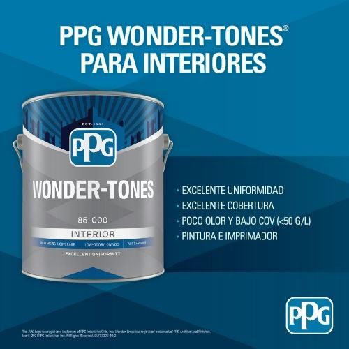 PPG Wonder-Tones<sup>®</sup> para interiores